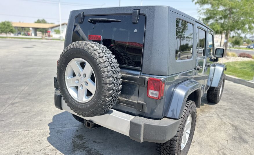 2008 Jeep Wrangler Unlimited Sahara Sport Utility 4D