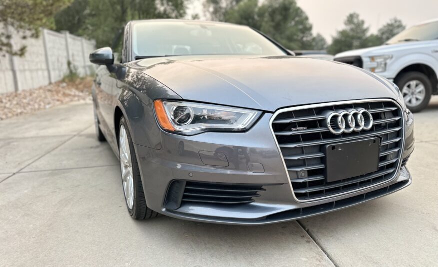 2015 Audi A3 2.0T Premium Sedan 4D